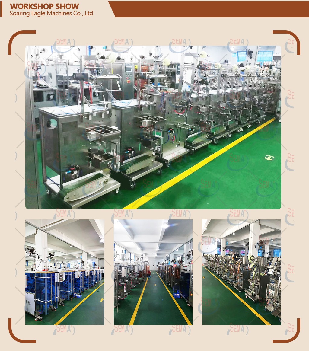 Prefabricated bag rotating upright bag zipper bag food sachet spice milk protein tea coffee powder packaging machine