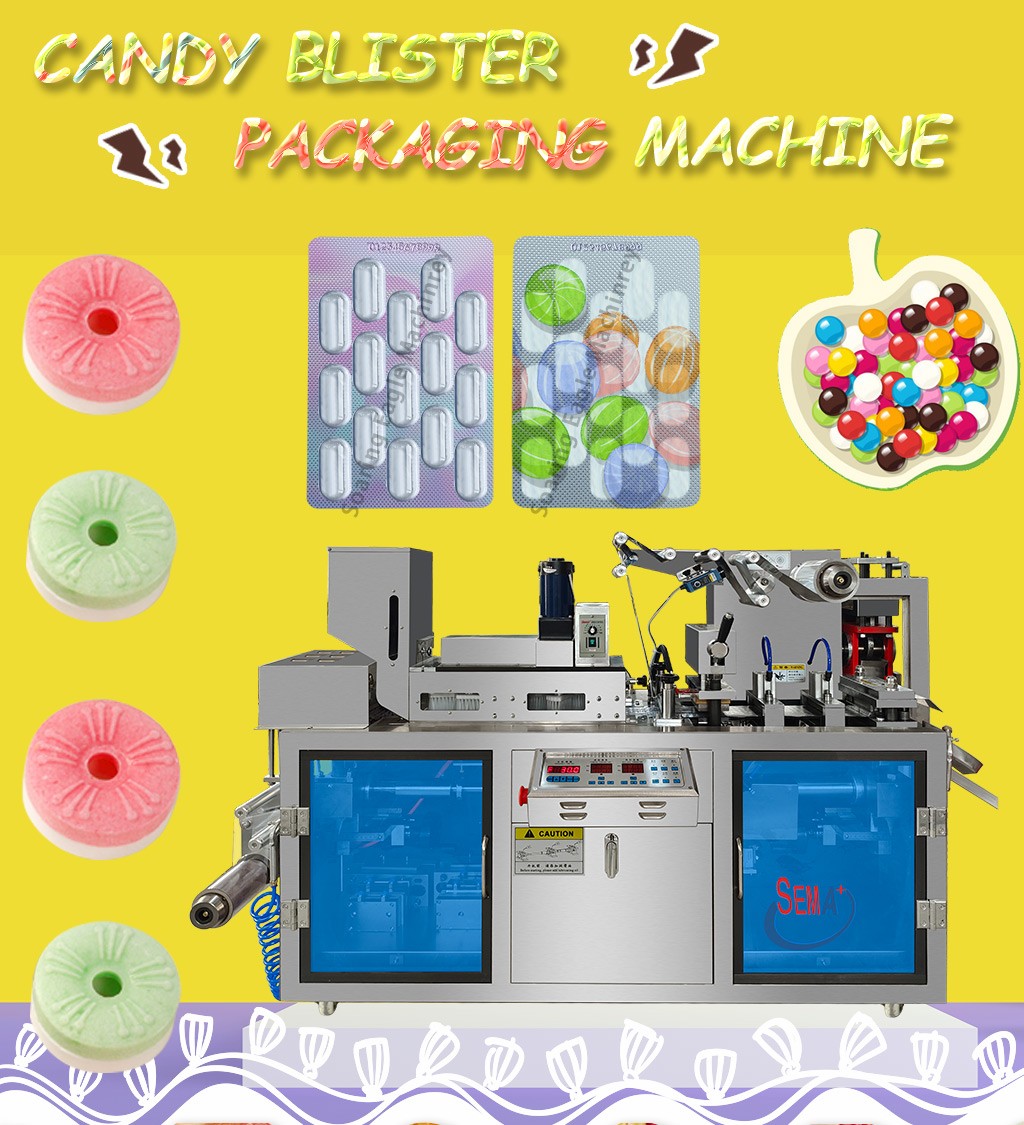 Pharmaceutical tablet pill capsule medical medicine blister packing machine