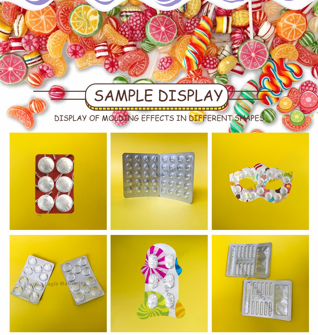 Pharmaceutical tablet pill capsule medical medicine blister packing machine