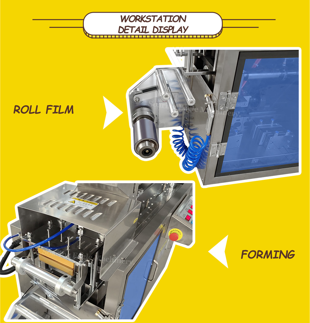 Pharmaceutical tablet pill capsule medical medicine blister packing machine