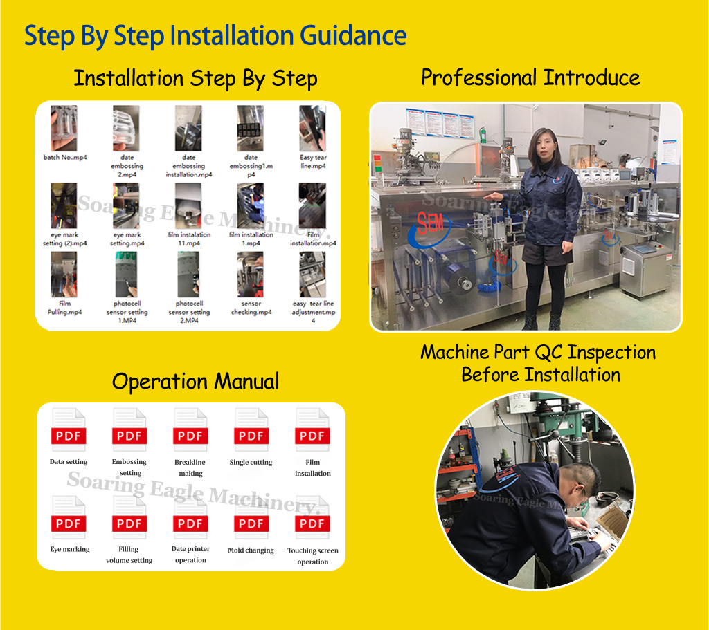 Pharmaceutical tablet pill capsule medical medicine blister packing machine