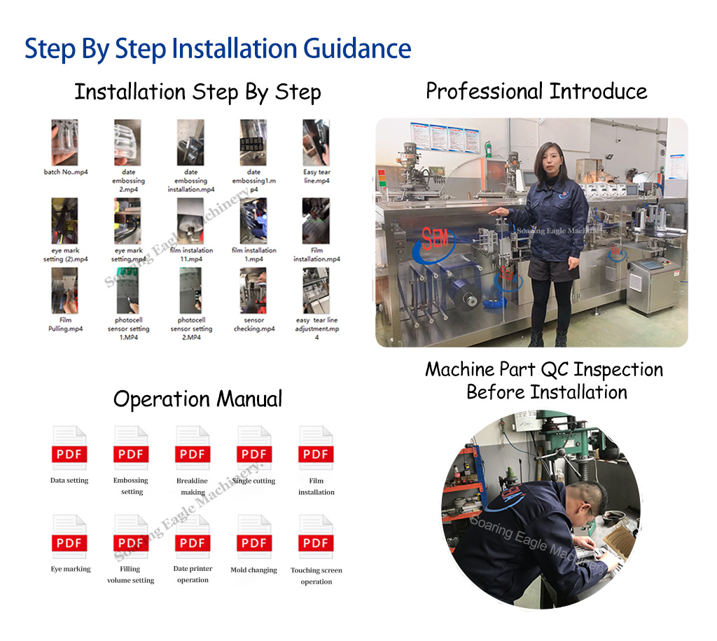 Automatic Cream Paste Tomato Sauce Plastic Filling Sealing Blister Packing Machine