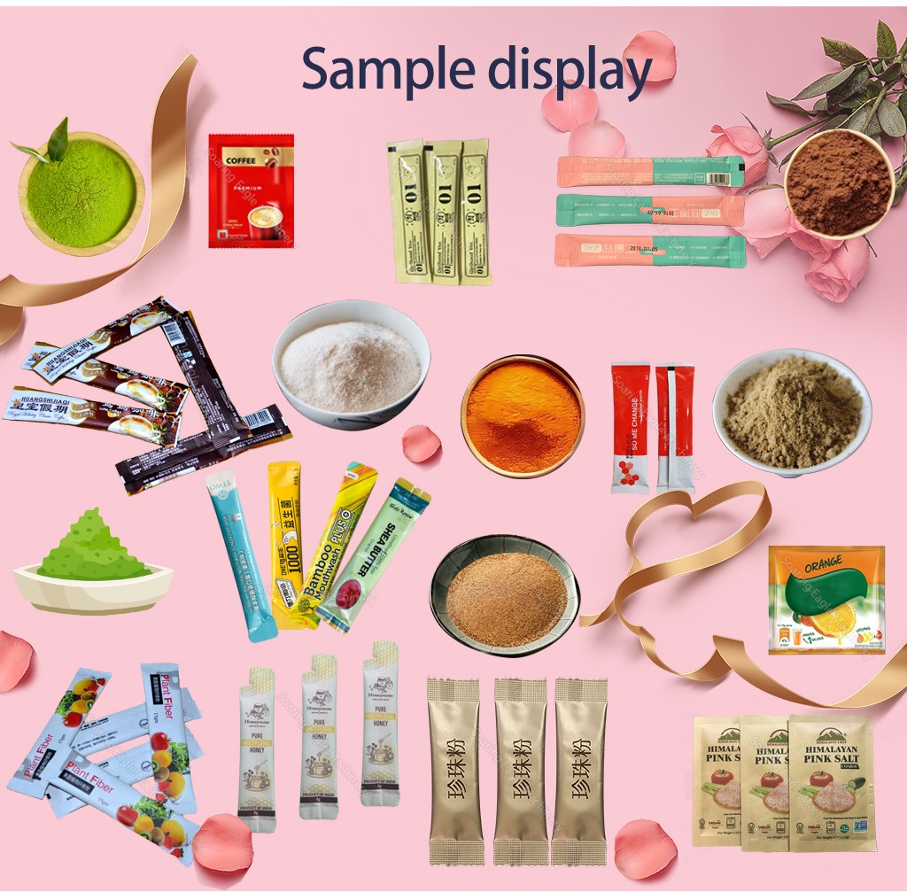 Food Grade Multi-Function Paste Liquid Automatic Honey Pouch Filling And Sealing Powder Peanut Butter Sachet Packing Machine