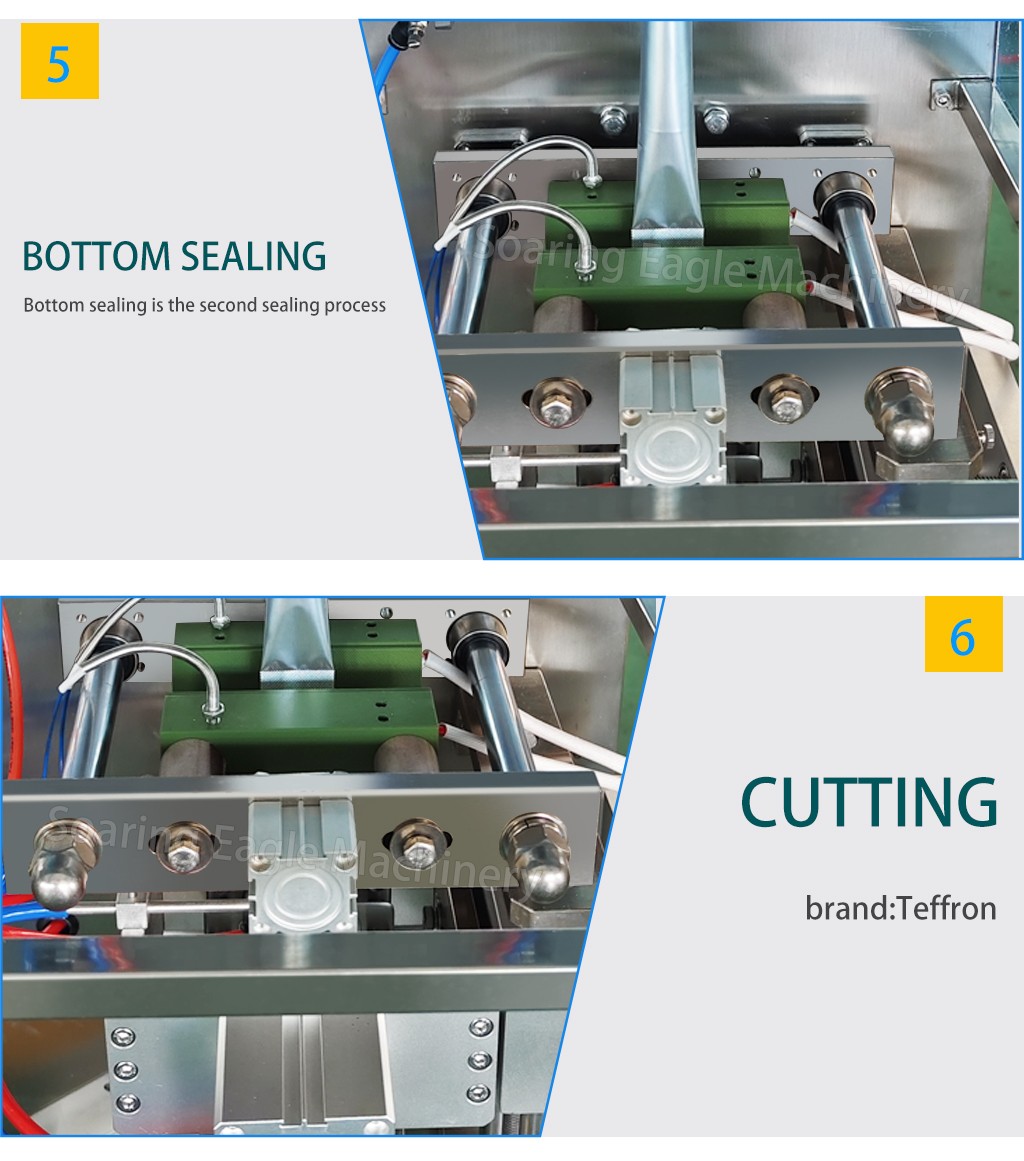 Food Grade Multi-Function Paste Liquid Automatic Honey Pouch Filling And Sealing Powder Peanut Butter Sachet Packing Machine