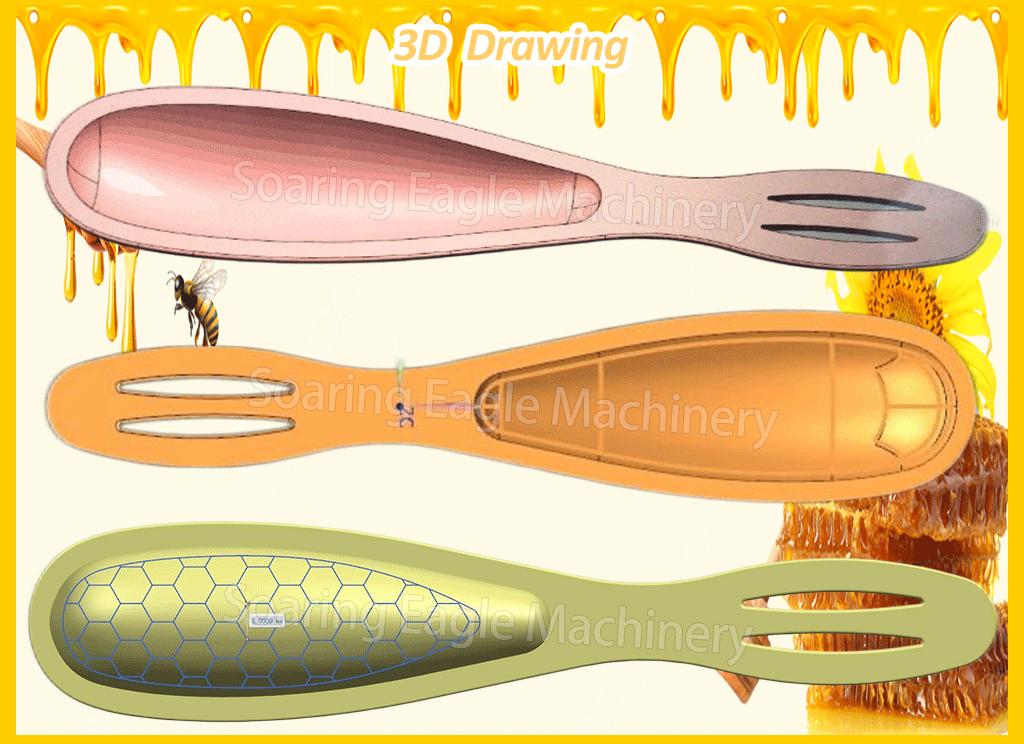 High Accuracy Automatic Small Honey Spoon Filling Sealing and Packing Machine