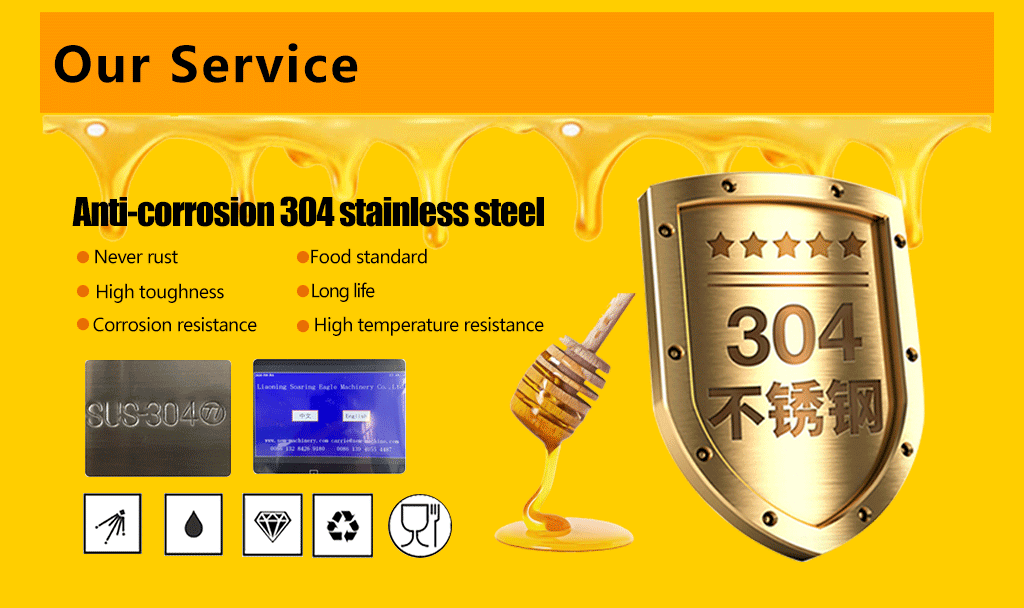 Linear Type Customized Honey Spoon Filling and Sealing Machine Packing Machine