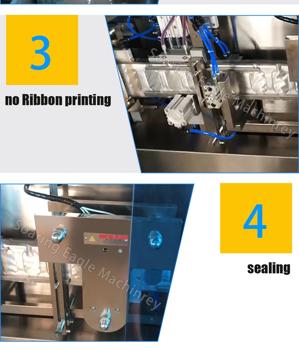 Small Liquid Filling Plastic Ampoule Filling and Sealing Machine