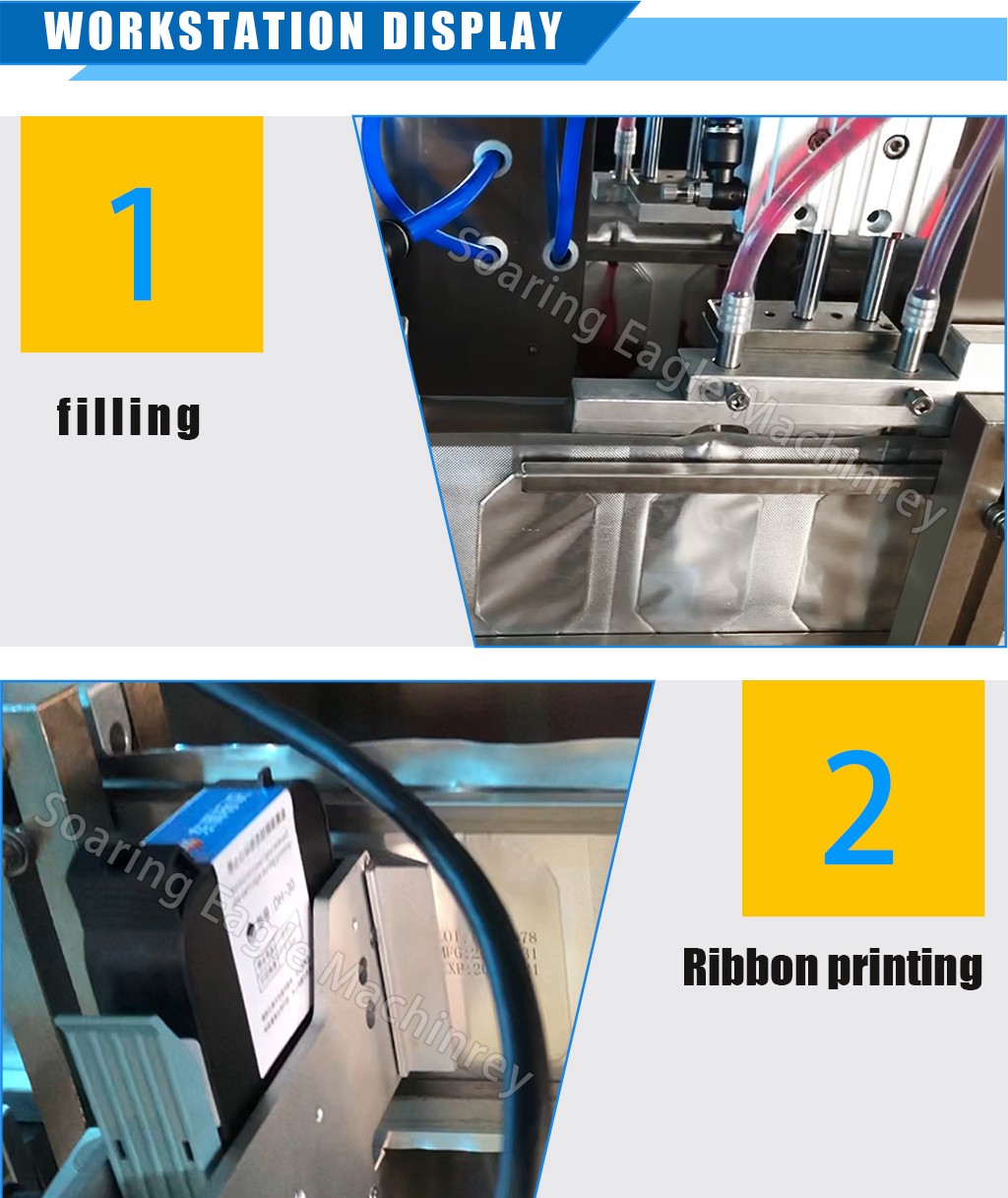 Small Liquid Filling Plastic Ampoule Filling and Sealing Machine