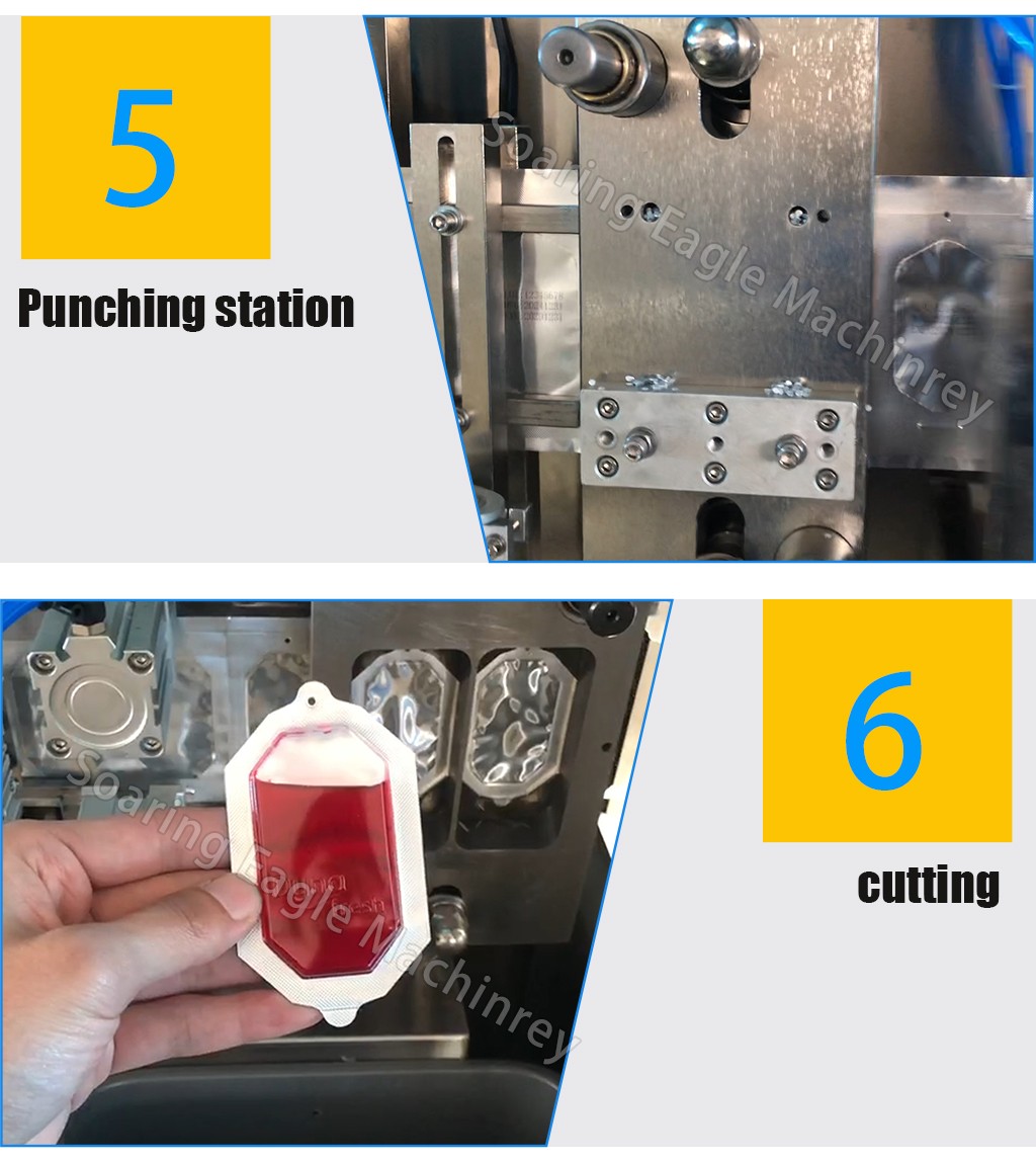 Small Liquid Filling Plastic Ampoule Filling and Sealing Machine