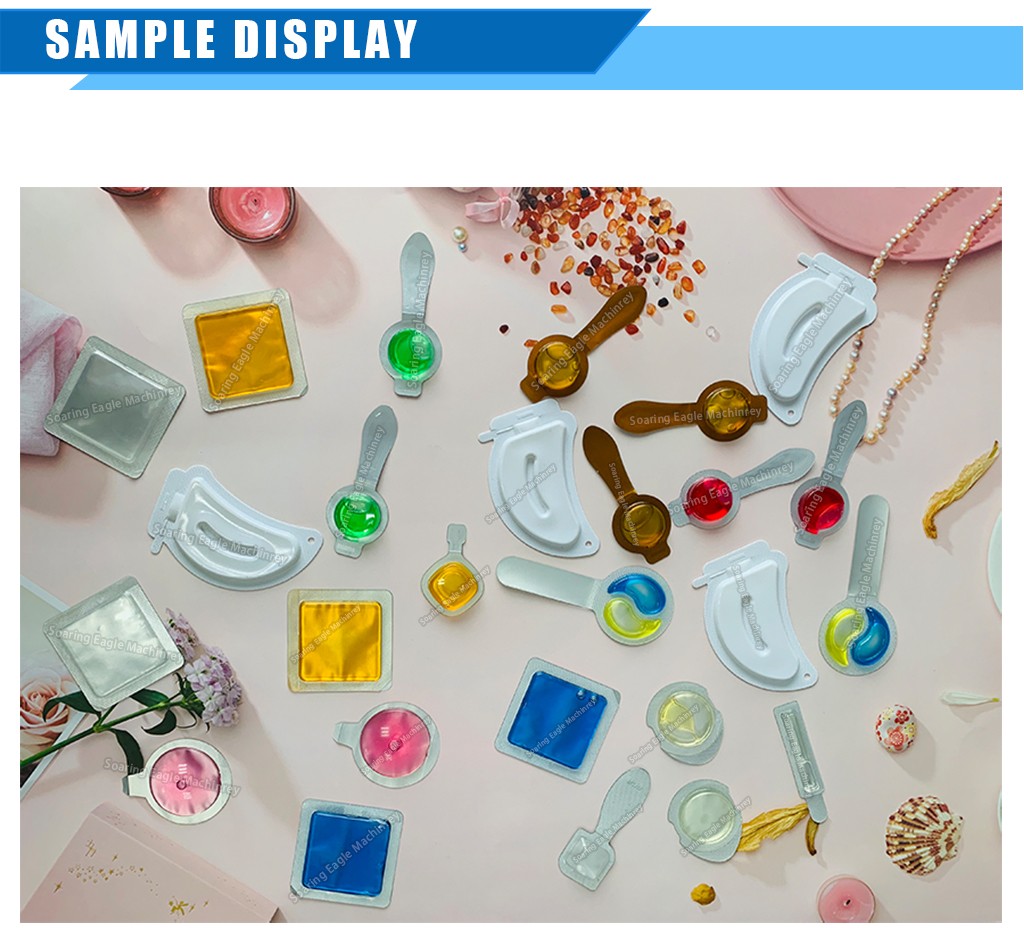Food Supplement Honey Vitamin Oral Liquid Vial Tube Filler Small Plastic Ampoule Form Fill Seal Machine