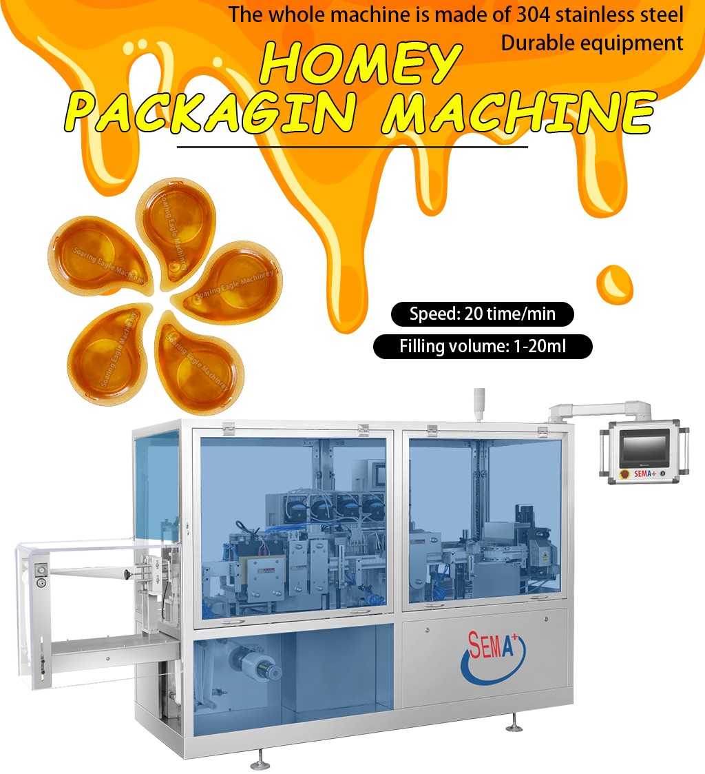 One Hand Open Packing Machine Cosmetic Shampoo Olive Oil Ampoule Filling Machine