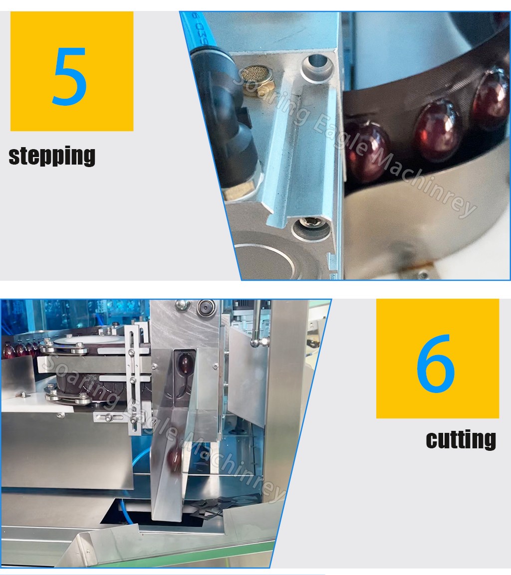 One Hand Open Packing Machine Cosmetic Shampoo Olive Oil Ampoule Filling Machine