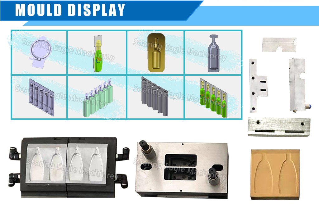 Full Automatic Flat Plate Filling Sealing Liquid Blister Packing Machine