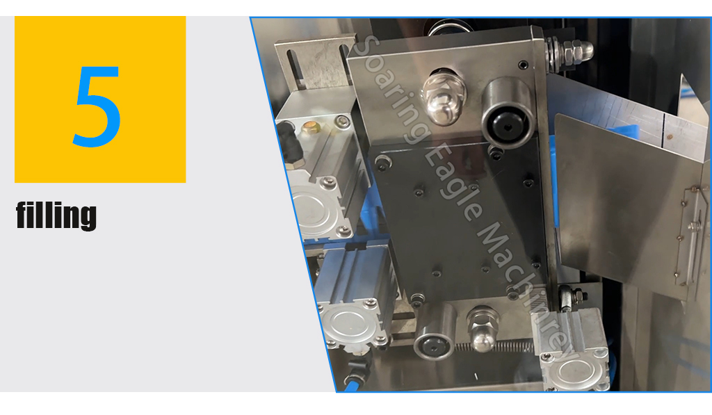 Full Automatic Flat Plate Filling Sealing Liquid Blister Packing Machine