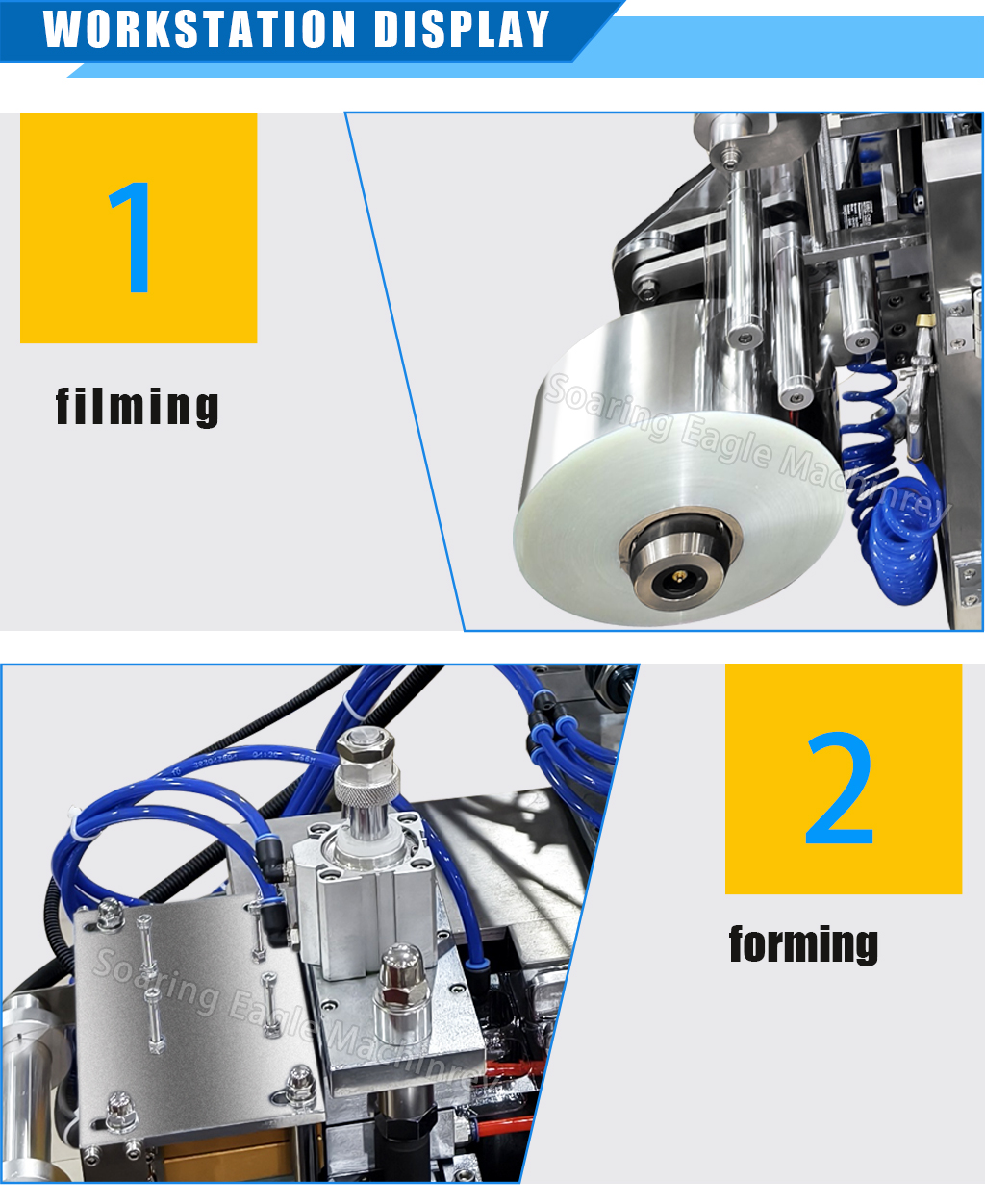 Full Automatic Chocol Jam Butter Mayonnaise with Seeds Blister Form Fill Seal Packaging Blister Pack Machine for Honey