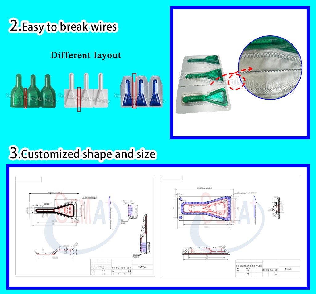 Bubble Cover Packaging Machine Bubble Cover Forming and Manufacturing Machine Small Bubble Cover Packaging Machine