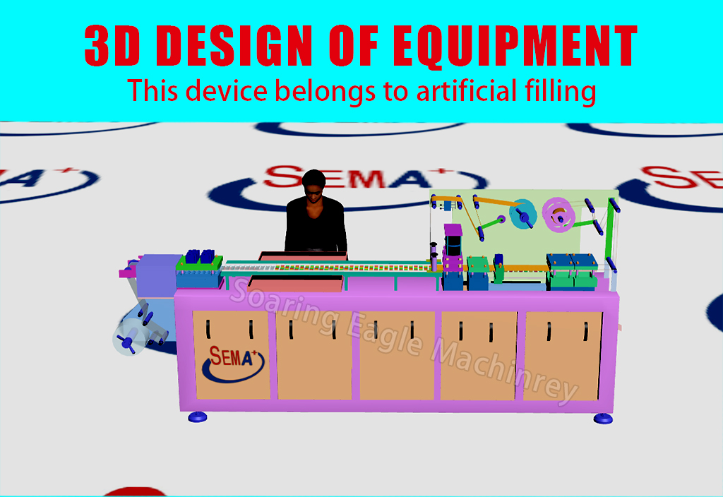 Fully Automatic Double Pump Tomato Sauce Jam Chocolate Honey Blister Packaging Machine Filling Machine
