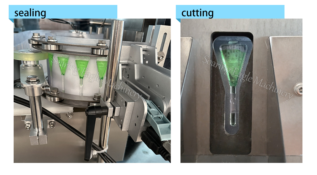 Automatic Electric PLC Pump Filling Machine for Olive Oil Juice Milk Pet Liquid with Easy Open Ampoule Packaging