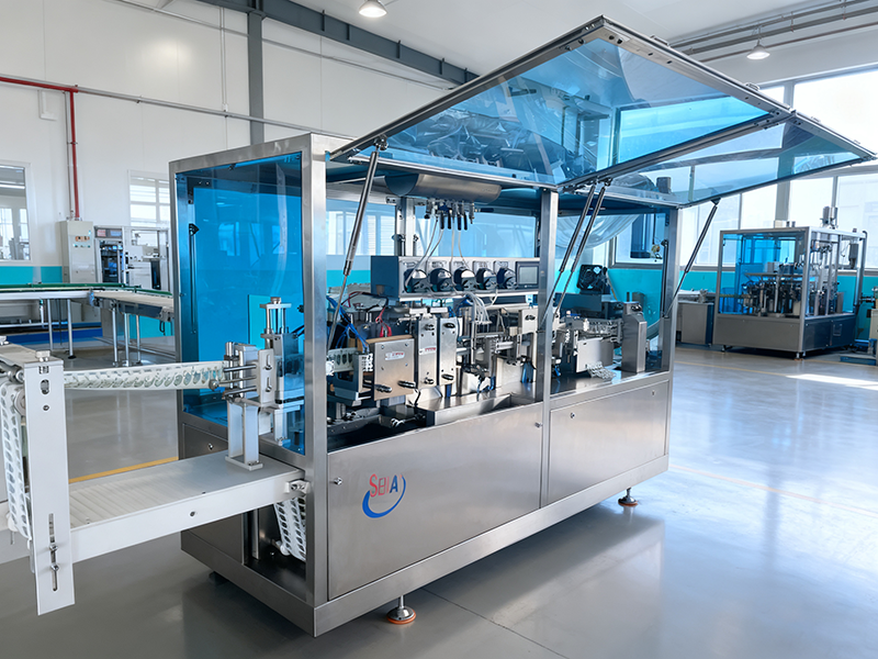 Fully automatic olive oil packaging machine