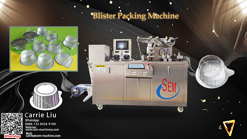 Liquid blister packaging machine