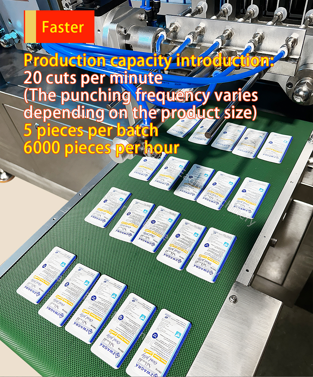 High-speed Easy Snap Open Packing Machine Honey Sachet Machine Easy Snap Packing Machine
