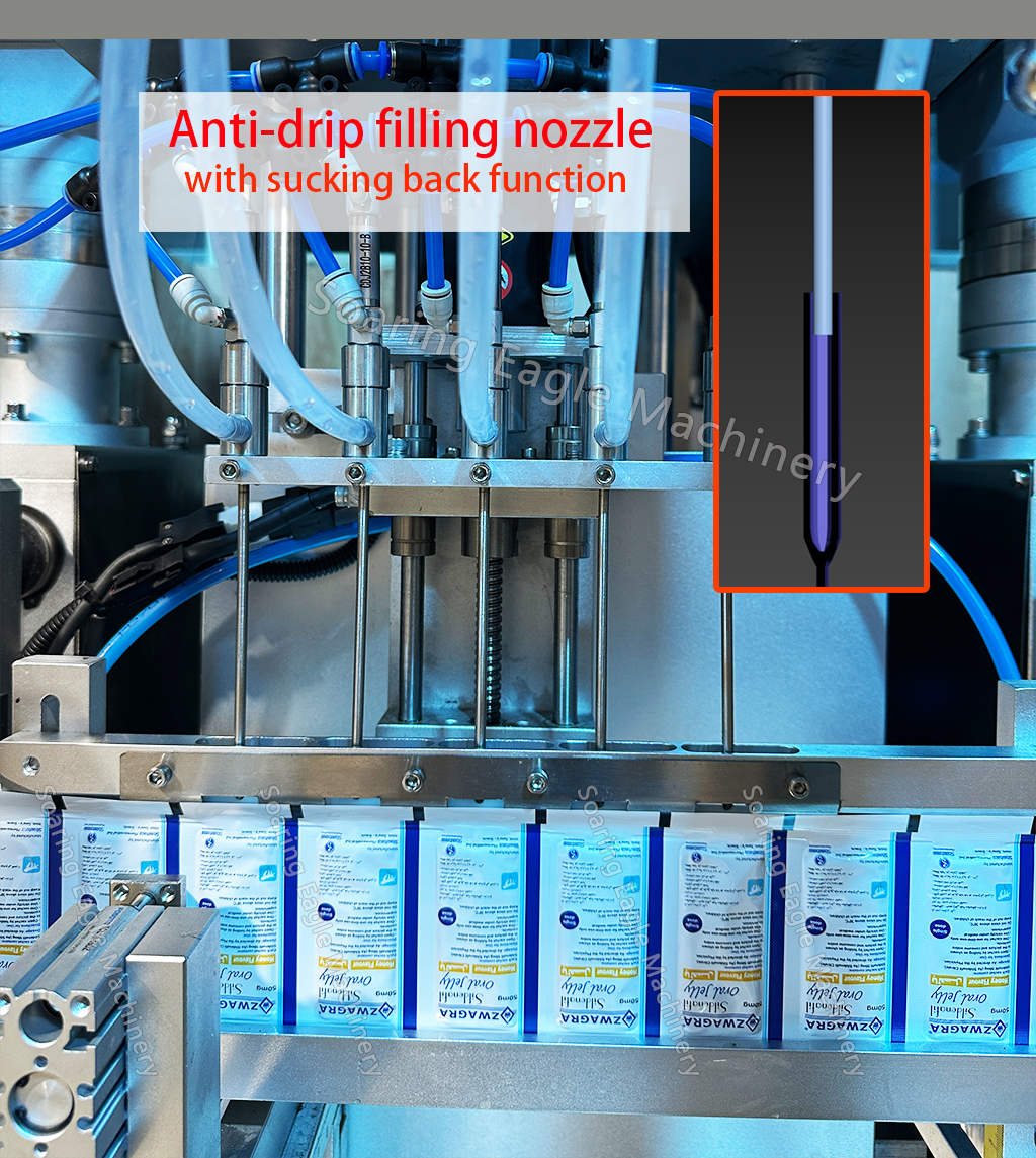 High-speed Easy Snap Open Packing Machine Honey Sachet Machine Easy Snap Packing Machine