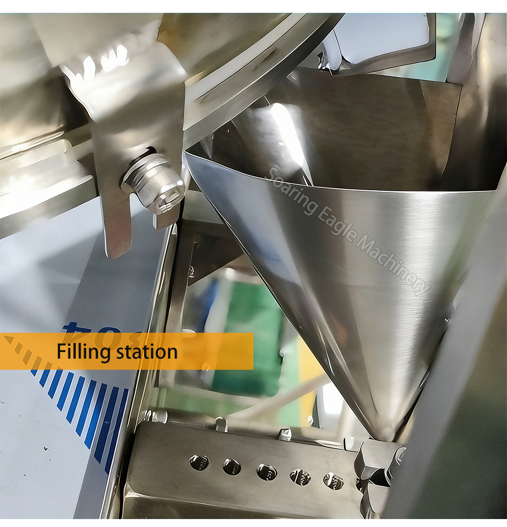 Fully Automatic Multiple Feeders Vertical Heat Sealed Candy Snack Small Bag Particle Capsule Sachet Packaging Machine Fully Automatic Multiple Feeders Vertical Heat Sealed Candy Snack Small Bag Particle Capsule Sachet Packaging Machine