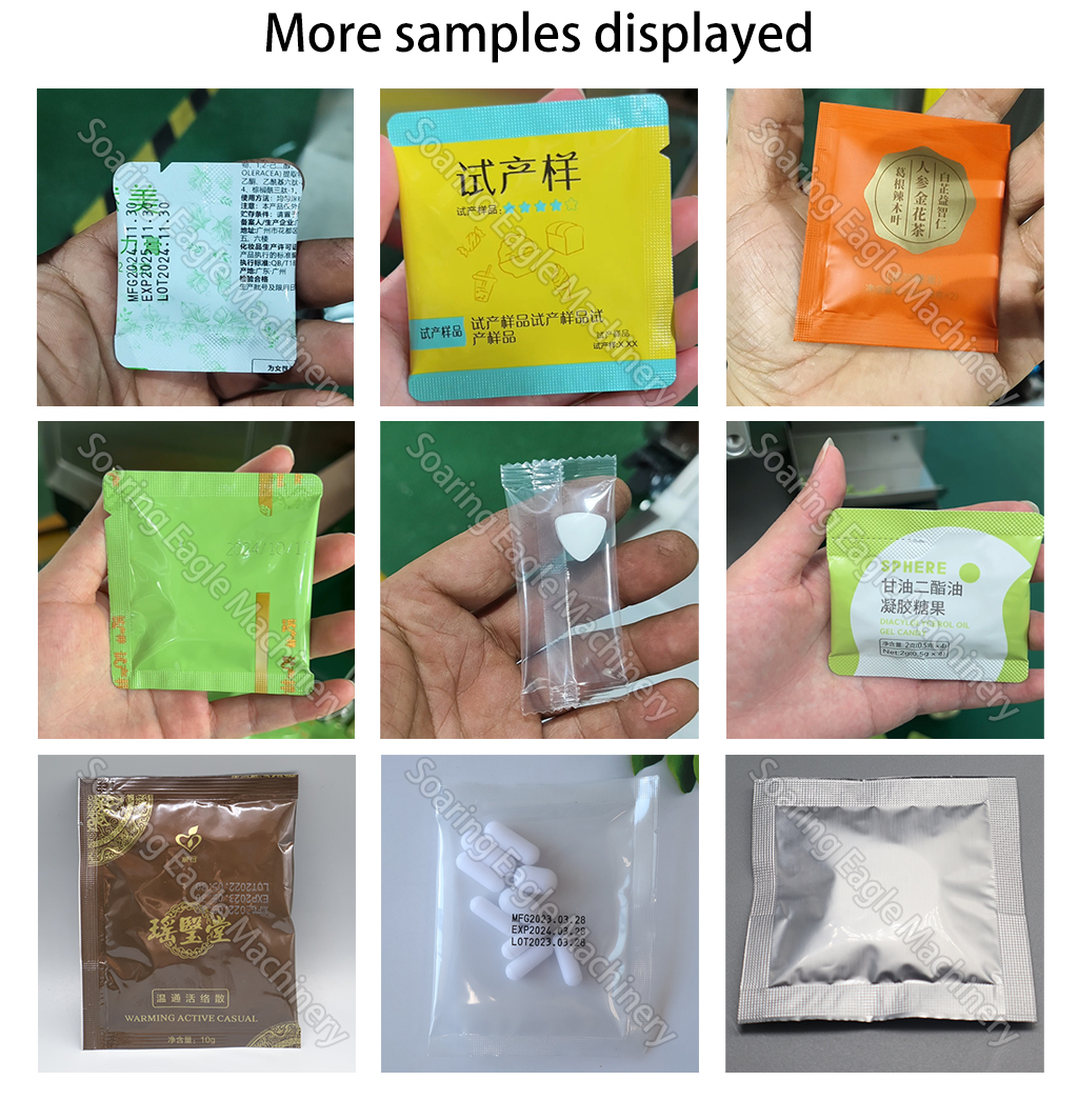 Fully Automatic Multiple Feeders Vertical Heat Sealed Candy Snack Small Bag Particle Capsule Sachet Packaging Machine Fully Automatic Multiple Feeders Vertical Heat Sealed Candy Snack Small Bag Particle Capsule Sachet Packaging Machine