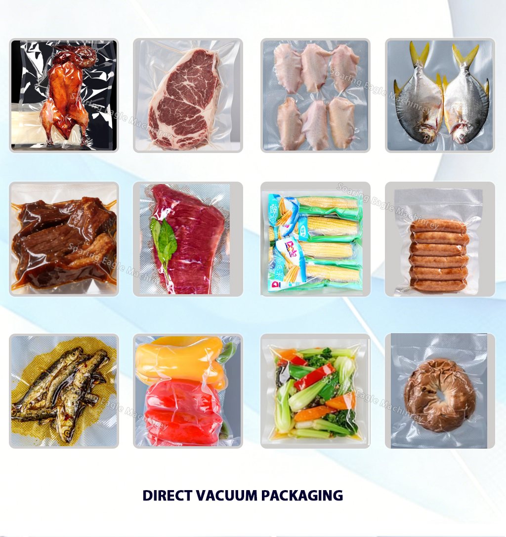 Powdered Spice Soap Automatic Granule Powder-Vacuum-Packaging-Machine Premade Bag Sachet Pre-packaged Meals Packaging Machine