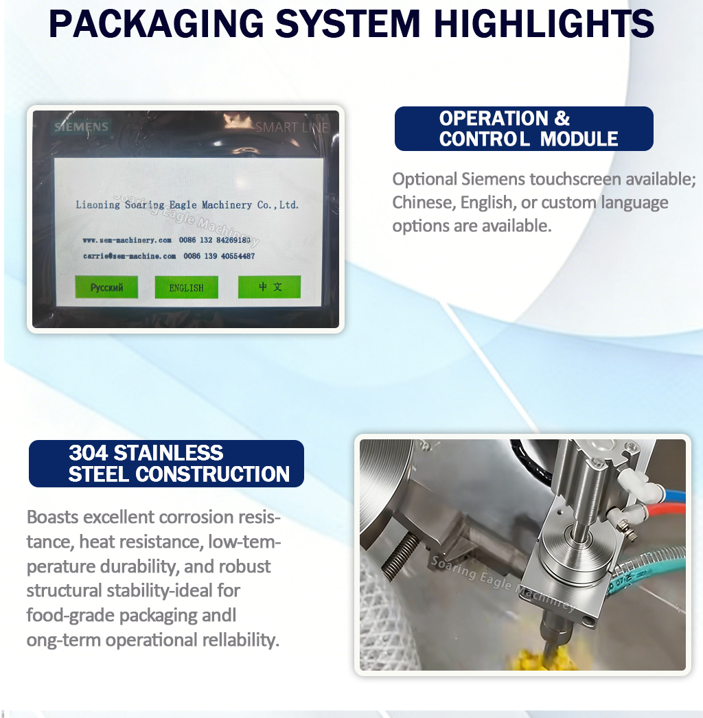 Powdered Spice Soap Automatic Granule Powder-Vacuum-Packaging-Machine Premade Bag Sachet Pre-packaged Meals Packaging Machine