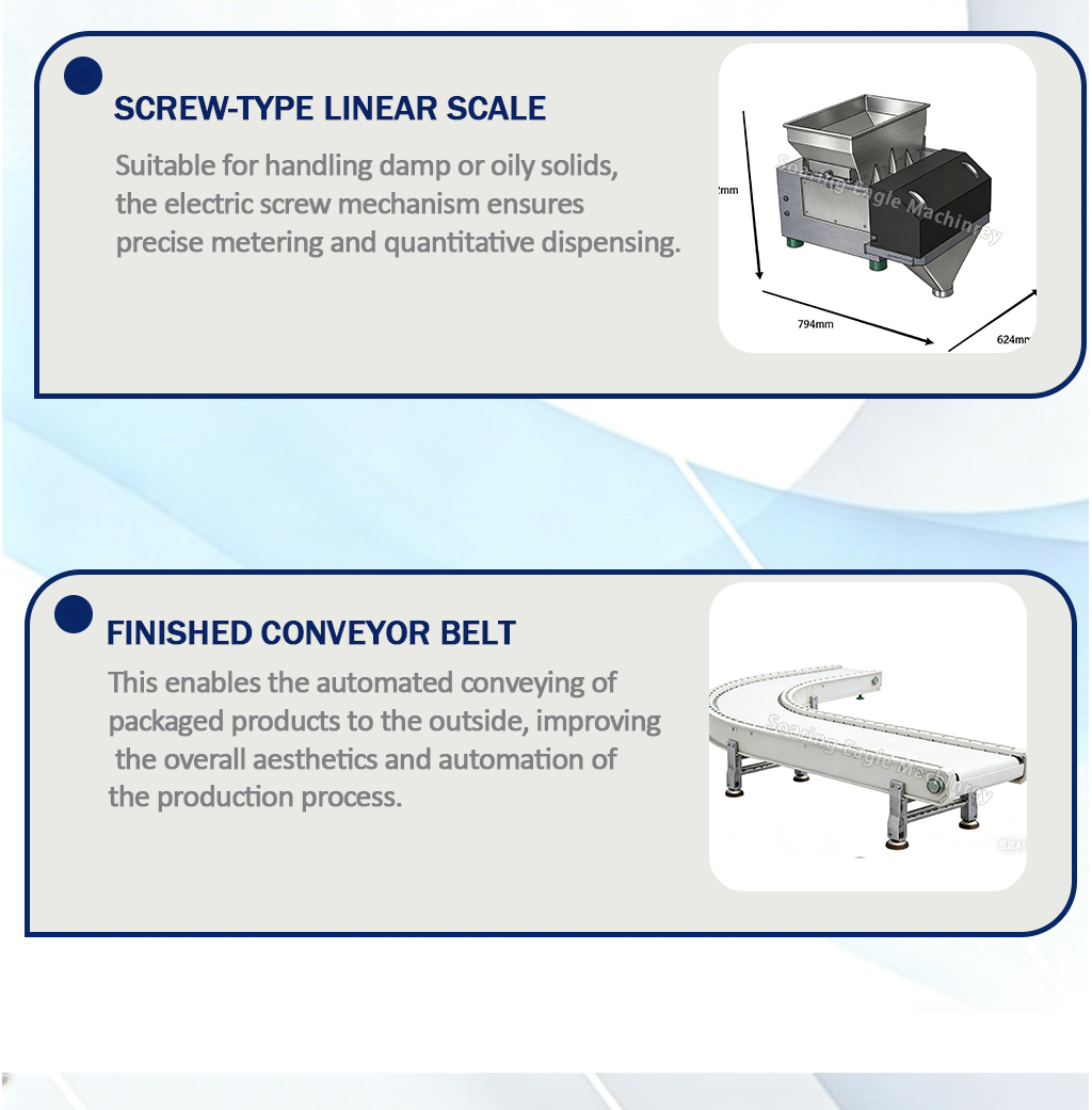 Powdered Spice Soap Automatic Granule Powder-Vacuum-Packaging-Machine Premade Bag Sachet Pre-packaged Meals Packaging Machine