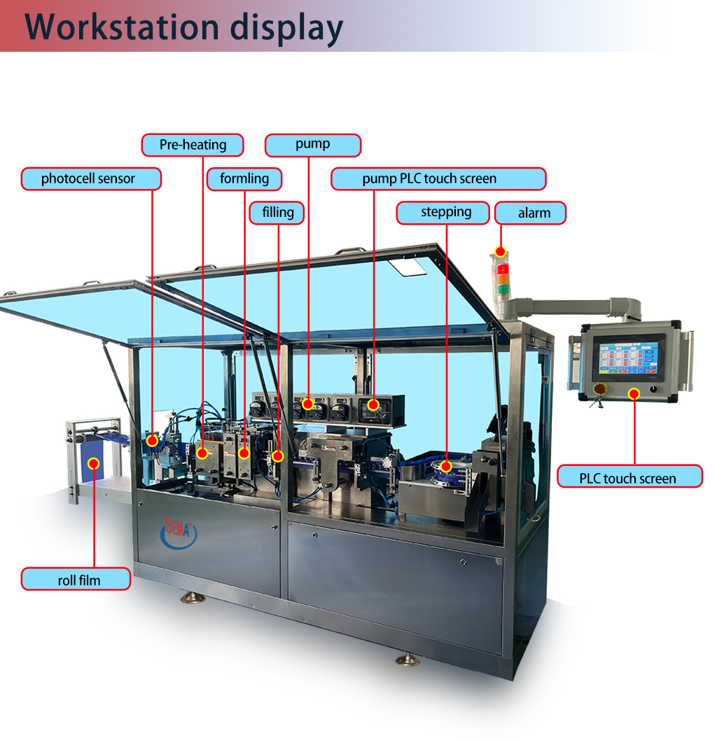 Fully Automatic Food Cosmetics Personal Care Products Olive Oil Liquid Filling Machine
