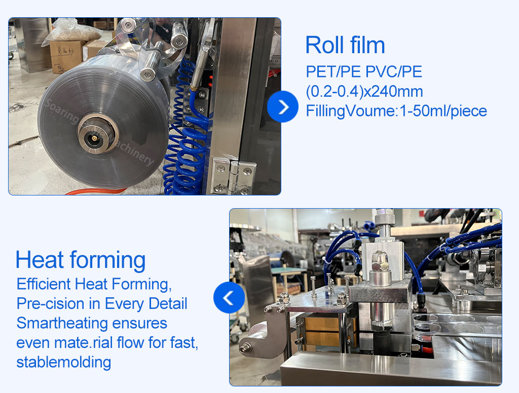 Automatic Plastic Full Sealing Ketchup Peanut Butter PLC Control Chocolate Truffles Honey Blister Packing Machine Automatic Plastic Full Sealing Ketchup Peanut Butter PLC Control Chocolate Truffles Honey Blister Packing Machine