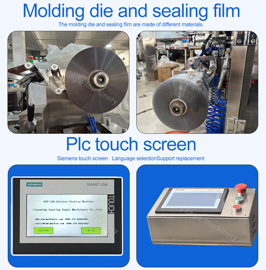 Automatic Plastic Full Sealing Ketchup Peanut Butter PLC Control Chocolate Truffles Honey Blister Packing Machine Automatic Plastic Full Sealing Ketchup Peanut Butter PLC Control Chocolate Truffles Honey Blister Packing Machine