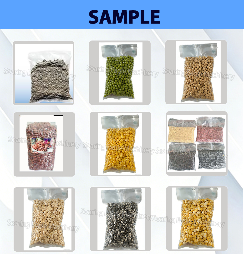 Peanut Ffs Portable Bags And Industry Sachet Spices Home Electric Snack Food Vacuum Sachet Packaging Machine
