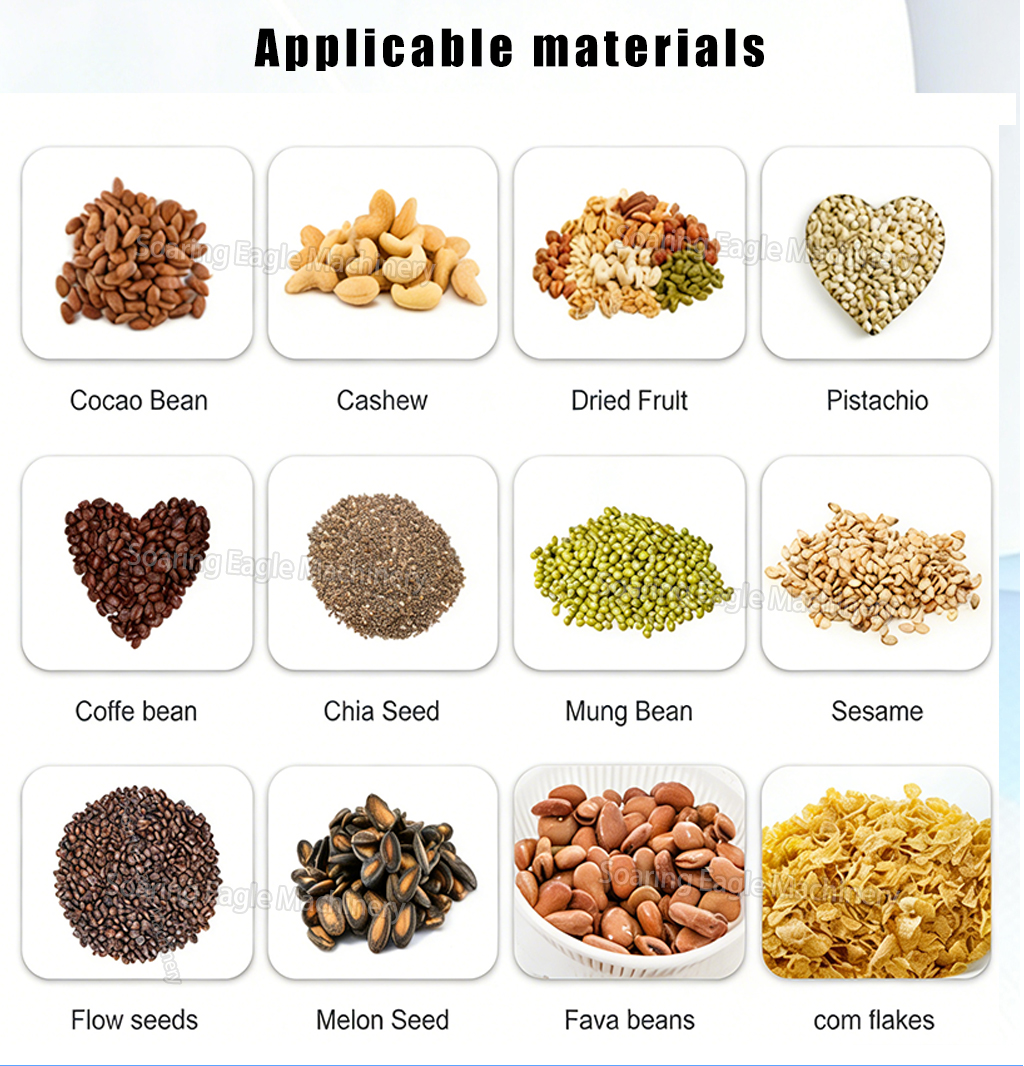 Peanut Ffs Portable Bags And Industry Sachet Spices Home Electric Snack Food Vacuum Sachet Packaging Machine