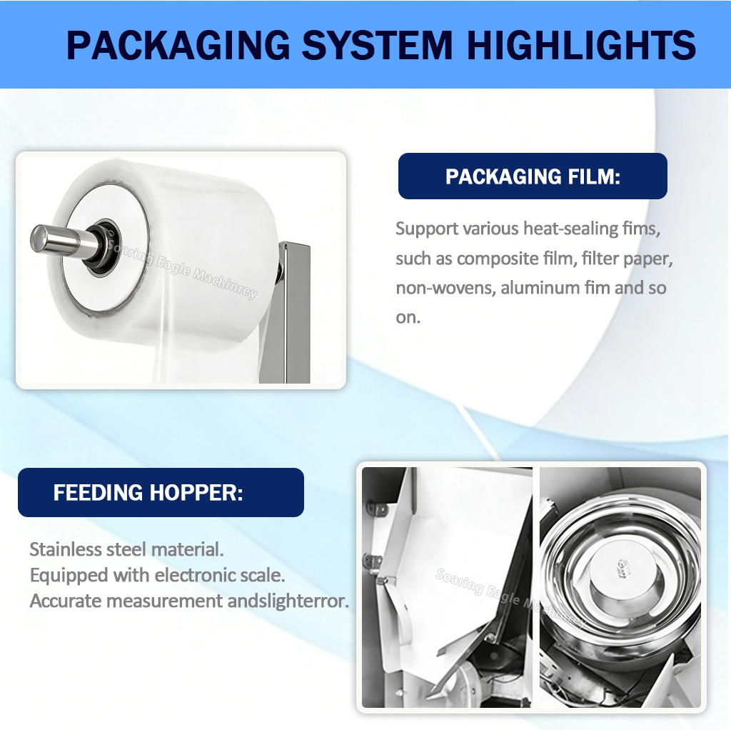 Peanut Ffs Portable Bags And Industry Sachet Spices Home Electric Snack Food Vacuum Sachet Packaging Machine