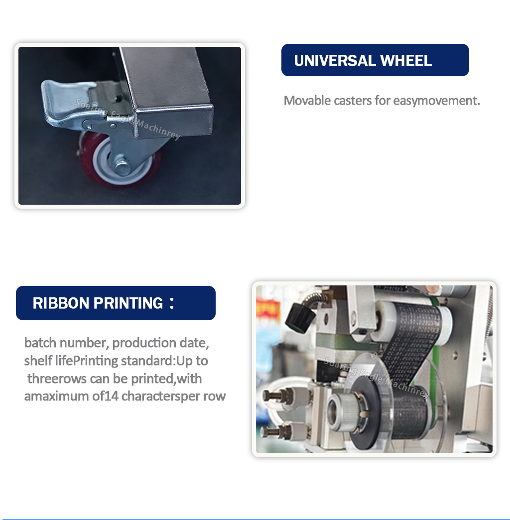 Peanut Ffs Portable Bags And Industry Sachet Spices Home Electric Snack Food Vacuum Sachet Packaging Machine