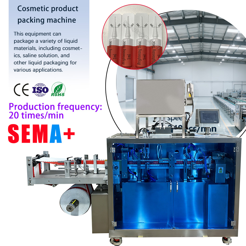 Full Automatic Electric High-Accuracy Cosmetic Breathable Perfume Liquid Filling and Sealing Machine