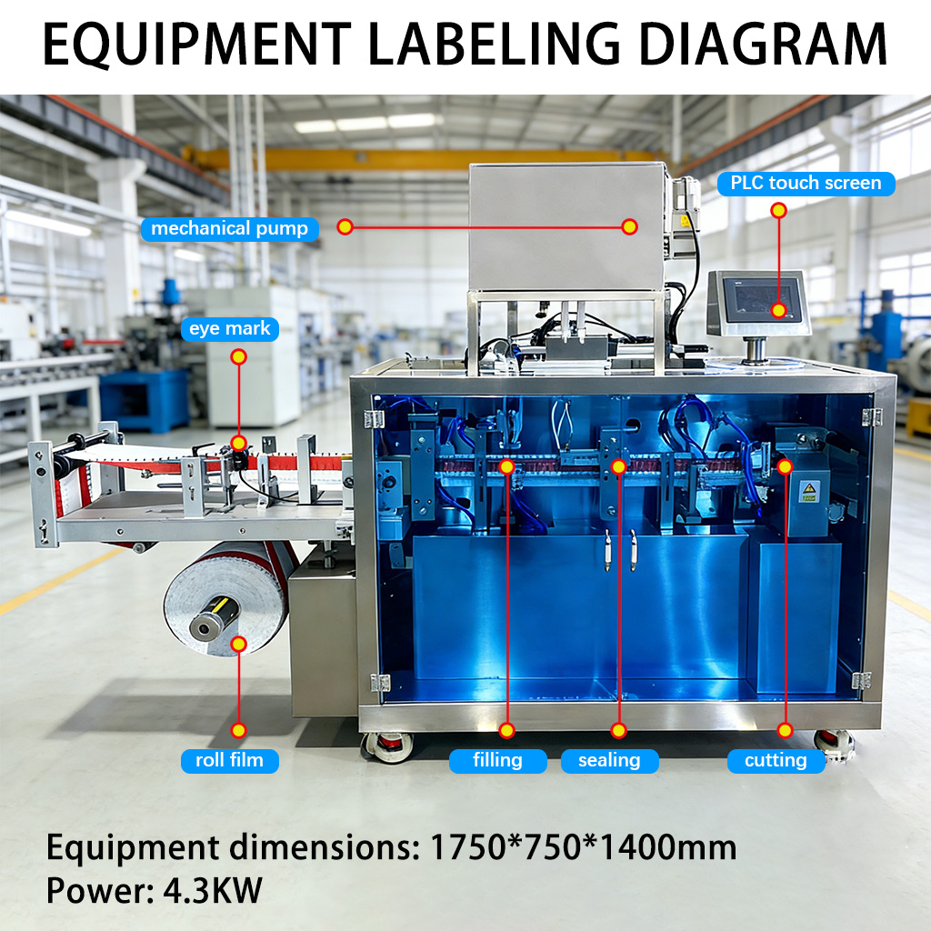 Full Automatic Electric High-Accuracy Cosmetic Breathable Perfume Liquid Filling and Sealing Machine