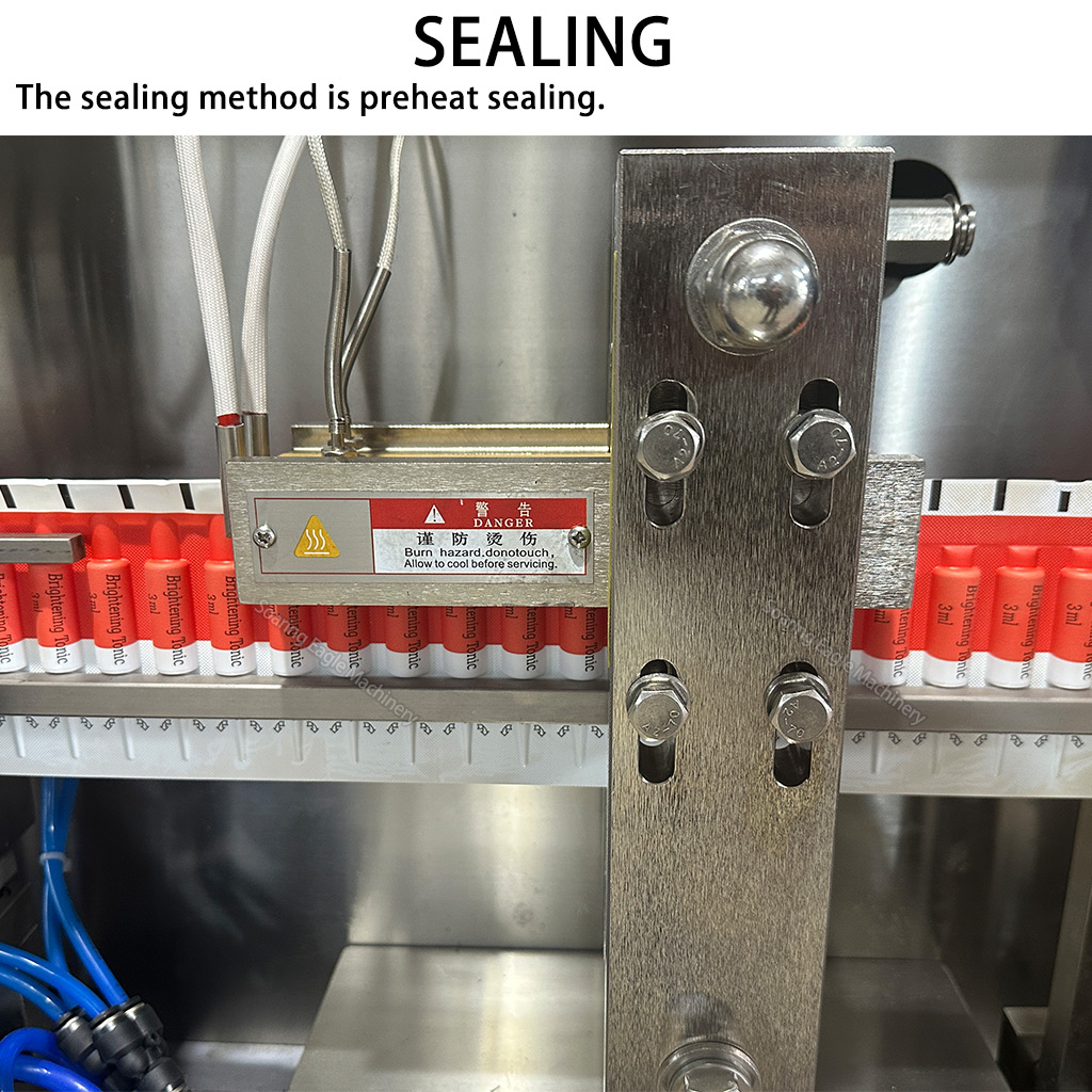 Full Automatic Electric High-Accuracy Cosmetic Breathable Perfume Liquid Filling and Sealing Machine