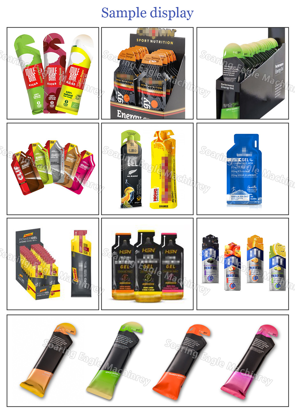 SEMA Fully Automatic Dual-Lane Shaped Sachet Packing Machine For Functional Drinks Coffee Honey Liquids