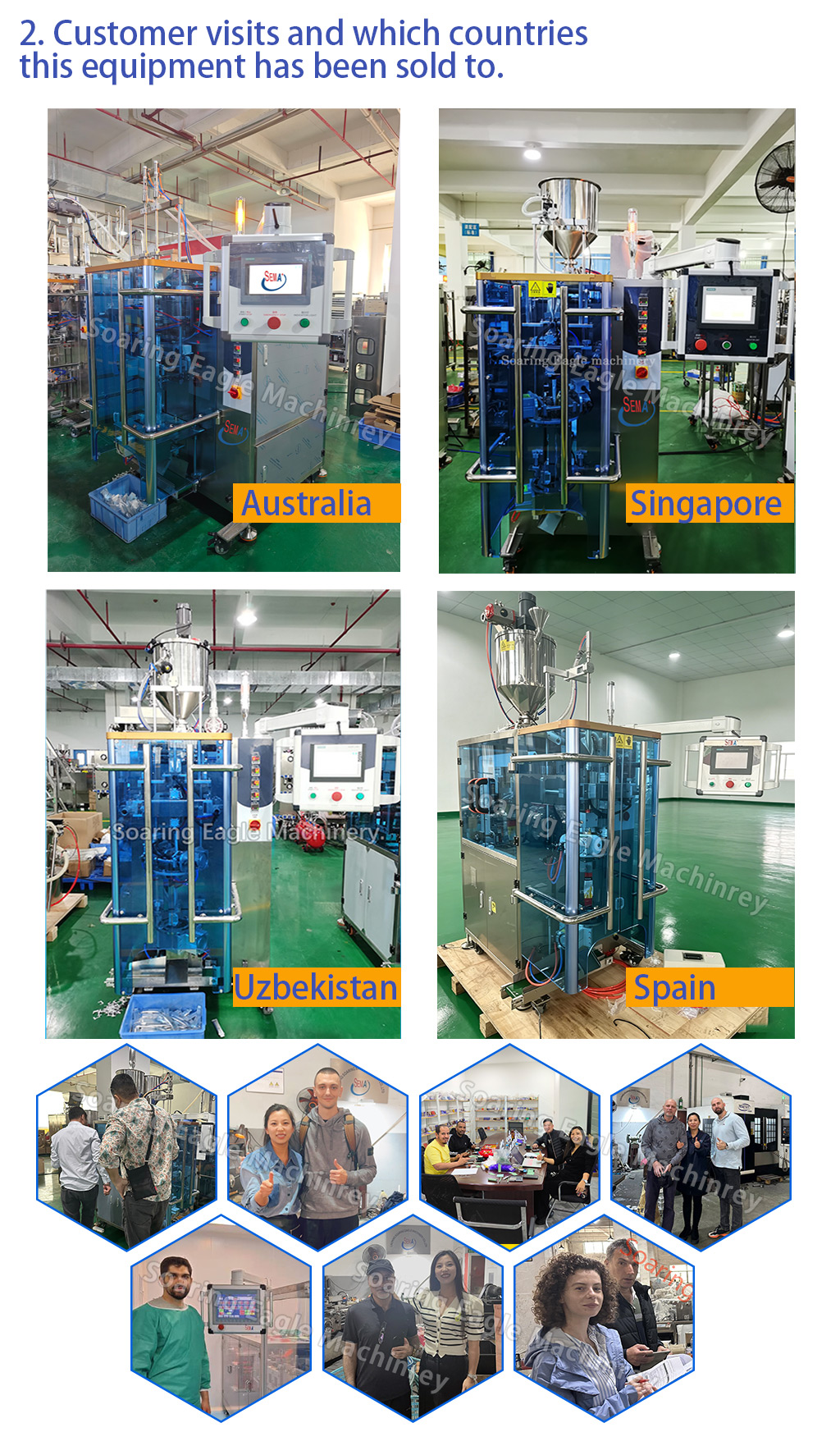 SEMA Fully Automatic Dual-Lane Shaped Sachet Packing Machine For Functional Drinks Coffee Honey Liquids