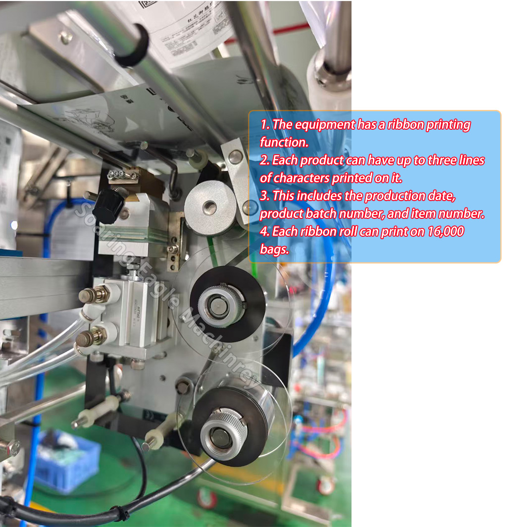 Automatic 4 Sides Sealing Paste Sachet Packing Machine of Honey Ketchup Peanut Butter Butter Teriyaki Sauce