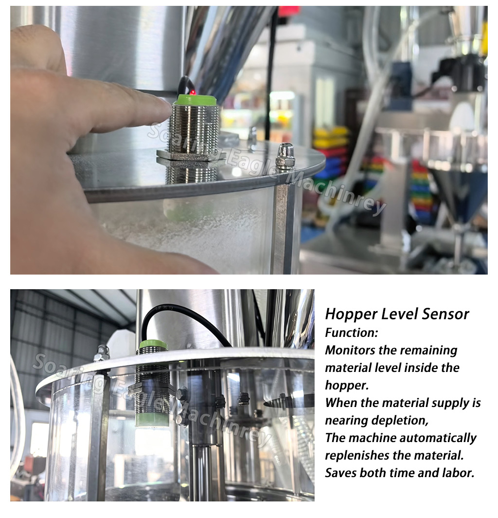 Fully Automatic Powder Vertical Packing 100g 200g 500g 1kg Sachet Packaging Machine Cocoa Powder Packing Machine