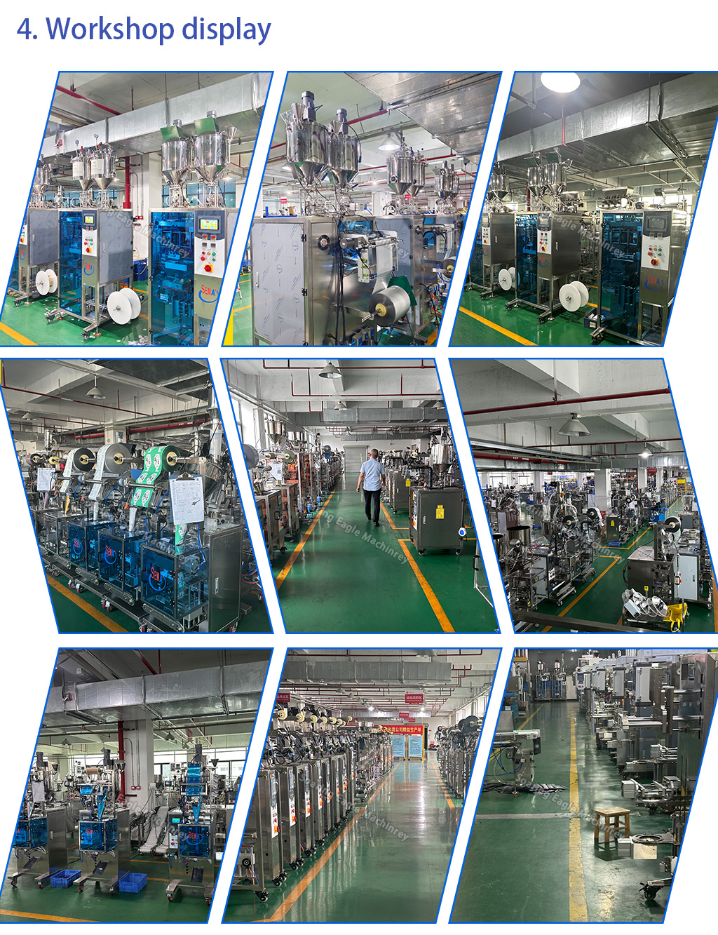 Fully Automatic Powder Vertical Packing 100g 200g 500g 1kg Sachet Packaging Machine Cocoa Powder Packing Machine