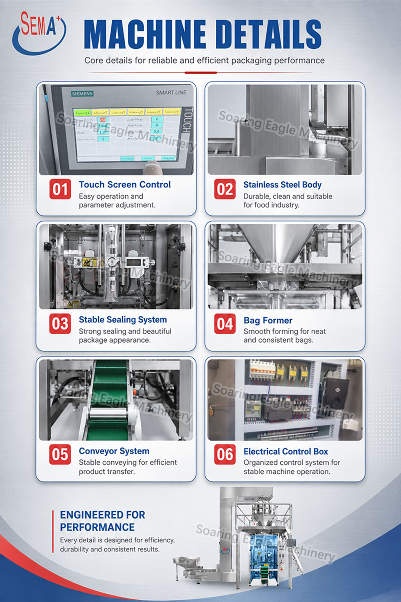 Automatic VFFS Pouch Bag Packing Machine for Banana Chips Automatic VFFS Pouch Bag Packing Machine for Banana Chips