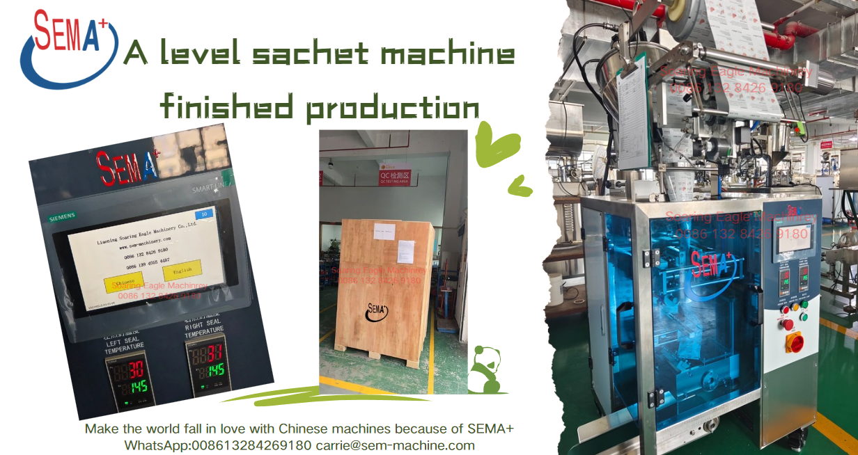 A level honey sachet packing machine