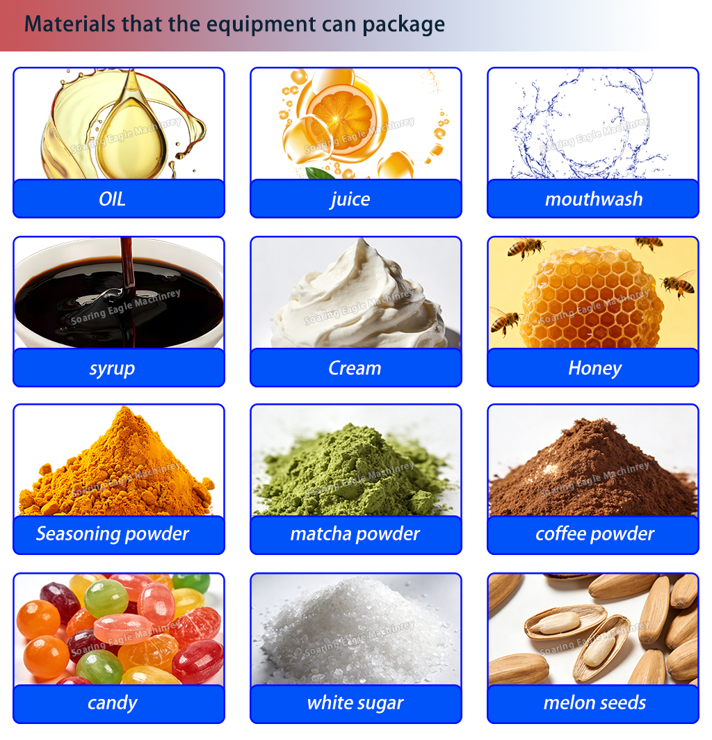 Automatic Multi-Lane Liquid Sachet Packing Machine for Syrup Honey Sauce Oil Juice Stick Pack Packaging