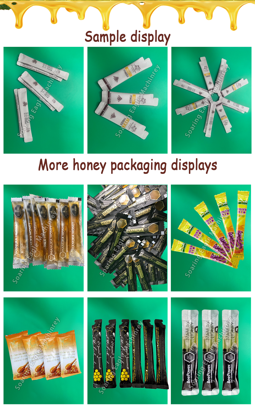 Automatic Honey Sachet Packing Machine VFFS Stick Pack Liquid Packaging Machine Automatic Honey Sachet Packing Machine VFFS Stick Pack Liquid Packaging Machine